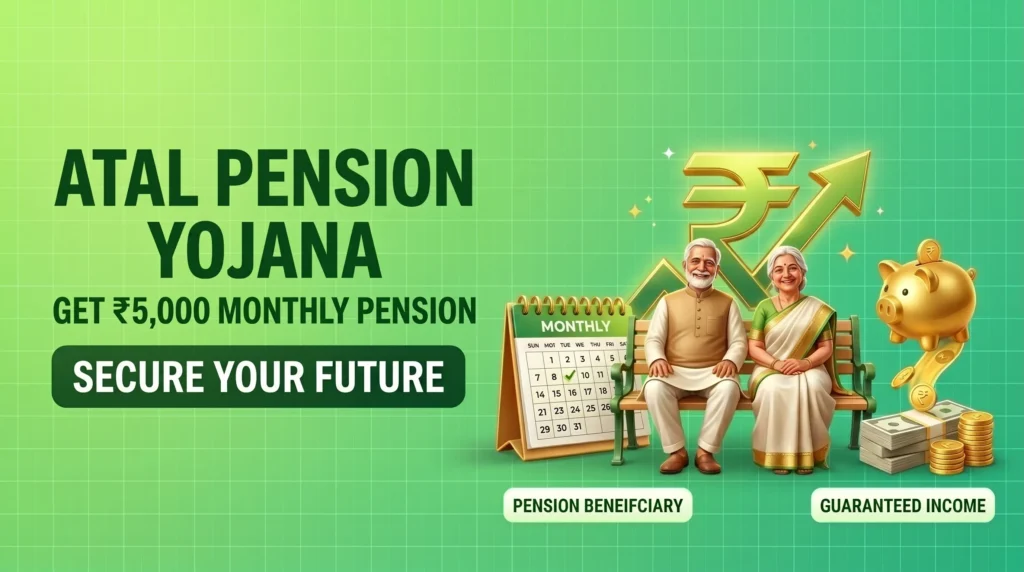 Atal Pension Yojana ₹5,000 Monthly Pension – Secure Retirement Scheme India