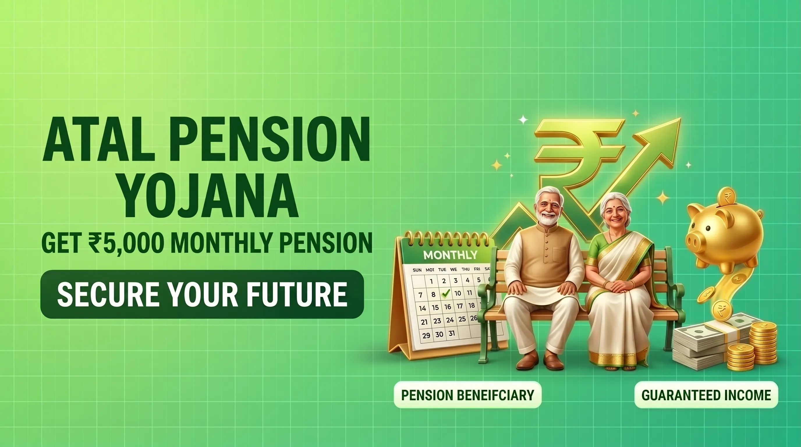 Atal Pension Yojana ₹5,000 Monthly Pension – Secure Retirement Scheme India