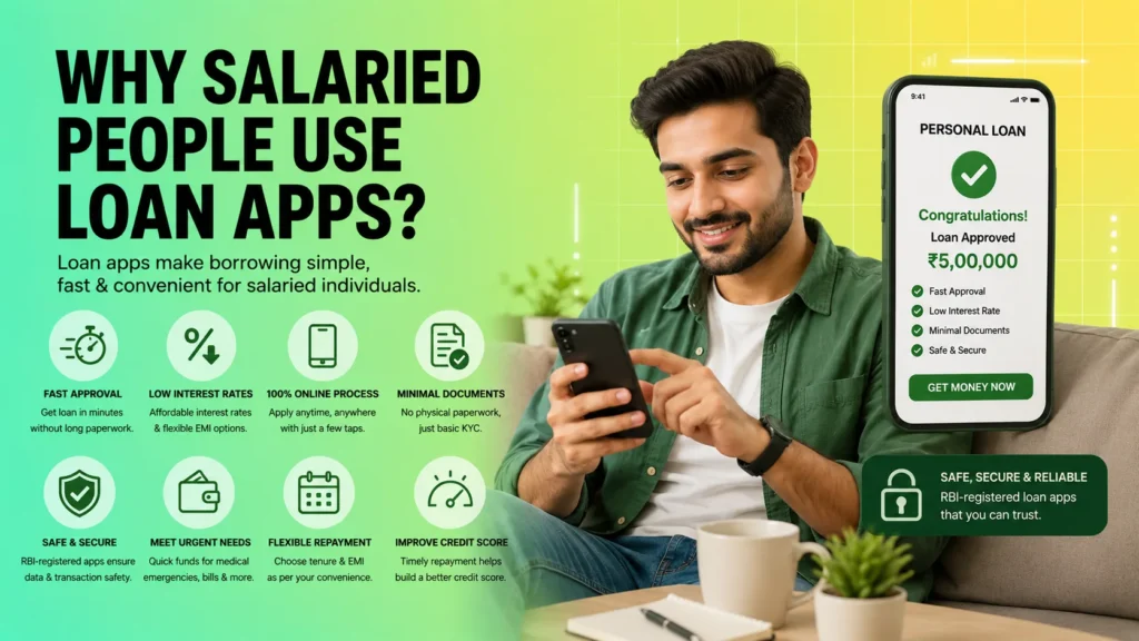 Best Loan App for Salaried Person: Fast Approval, Low Interest & Safe Options
