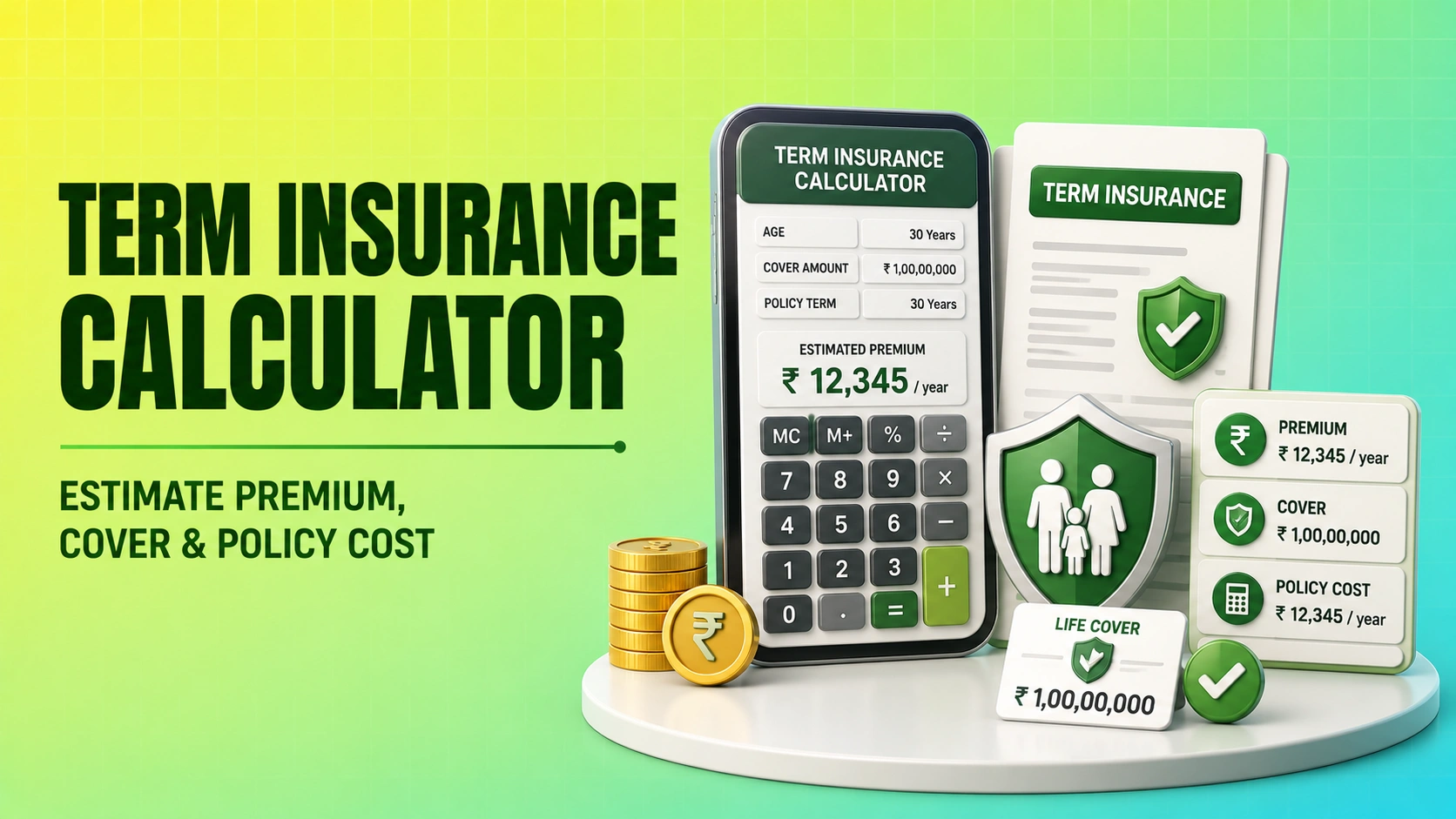 term insurance calculator