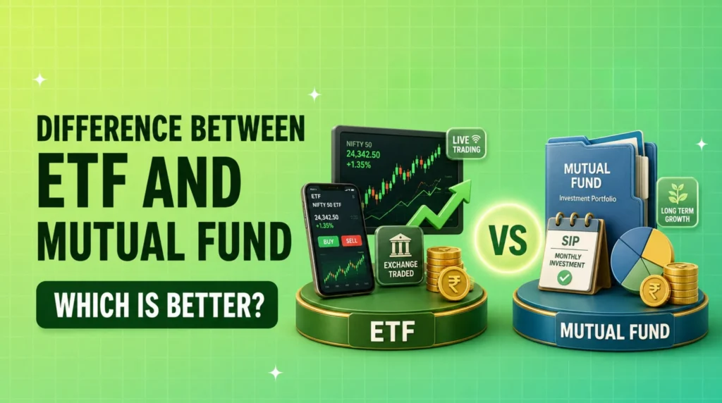 Difference Between ETF and Mutual Fund Which Is Better