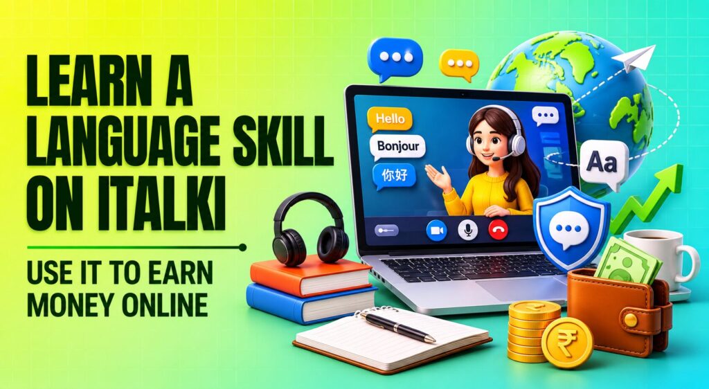 Learn a Language Skill on italki and Use It to Earn Money Online