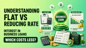 Understanding Flat vs Reducing Rate Interest in Business Loans