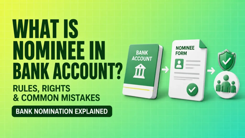 What is Nominee in Bank Account Rules, Rights & Common Mistakes