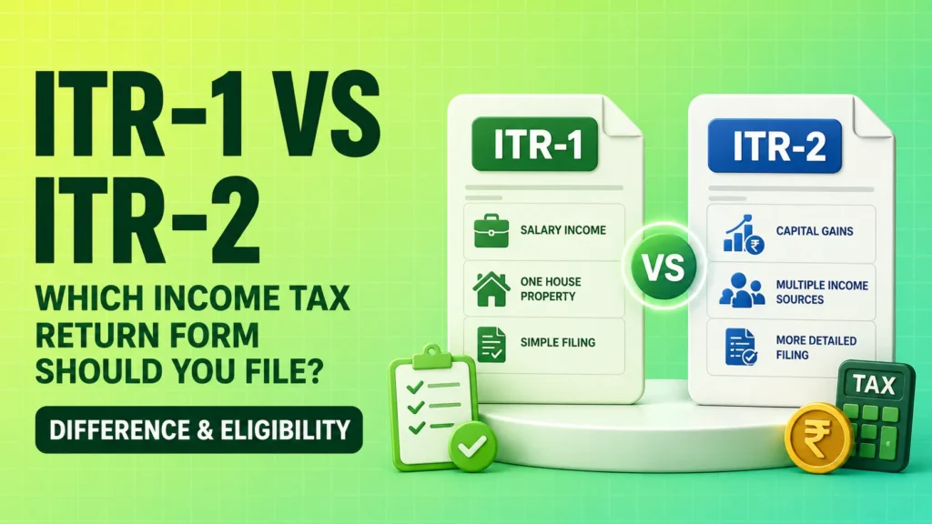 ITR 1 vs ITR 2