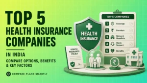 top 5 health insurance companies in india