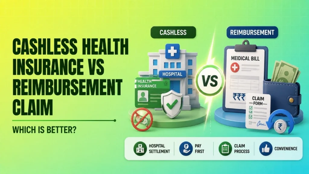 cashless vs reimbursement health insurance