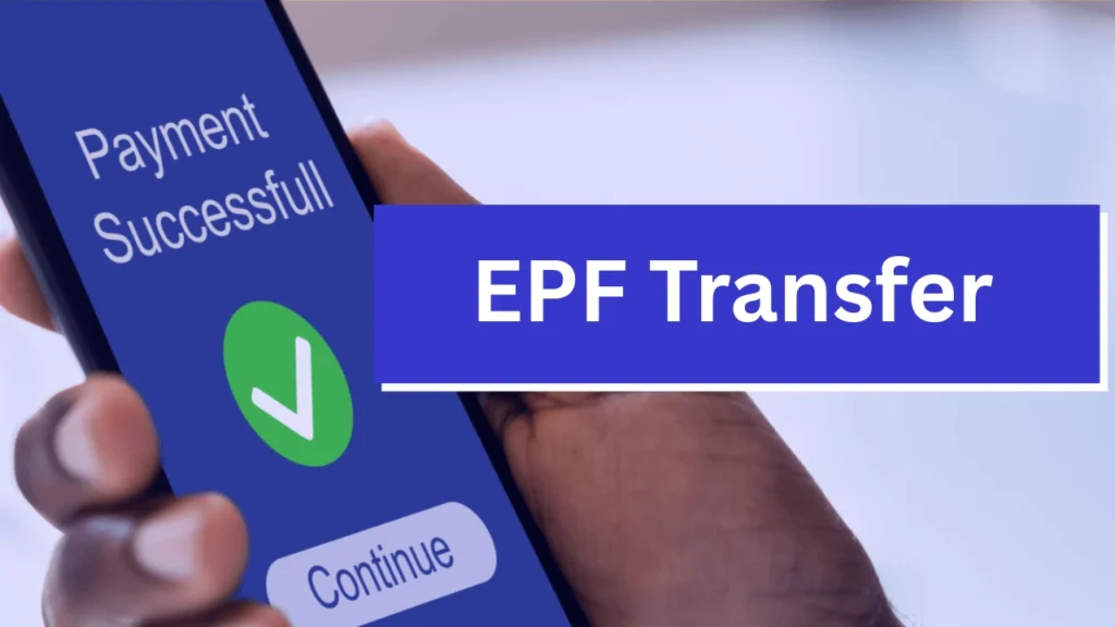 how to transfer epf online