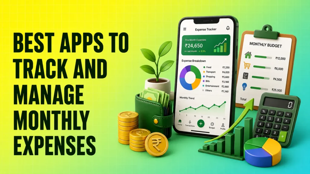 Best Apps to Track and Manage Monthly Expenses