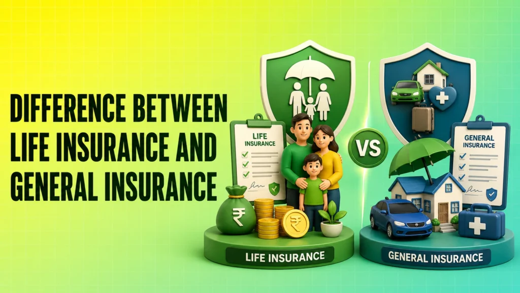 Difference Between Life Insurance and General Insurance