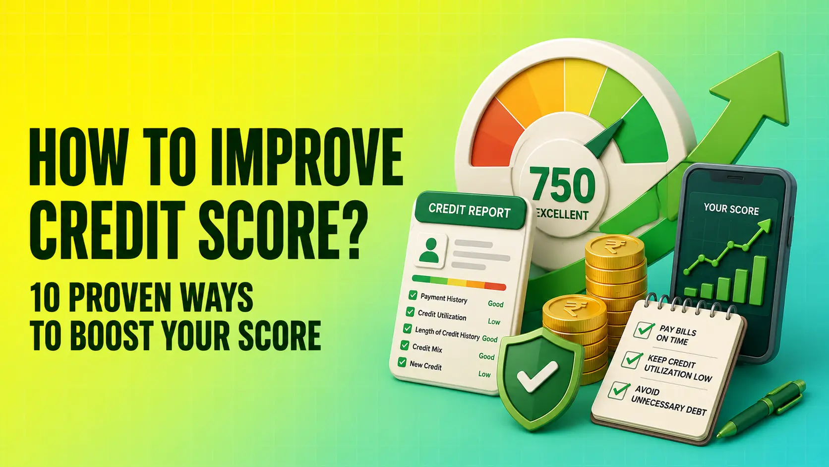 How to Improve Credit Score