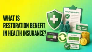Restoration Benefit in Health Insurance