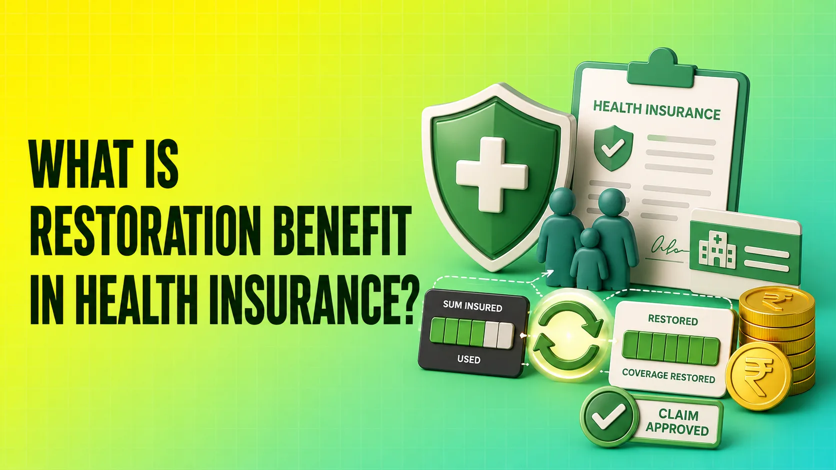 Restoration Benefit in Health Insurance