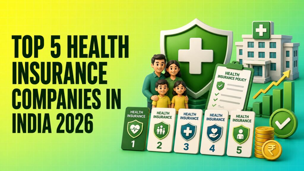 Top 5 Health Insurance Companies in India 2026