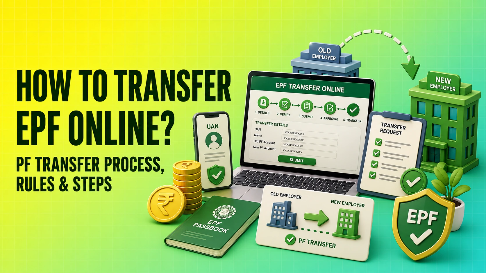 how to transfer epf online​