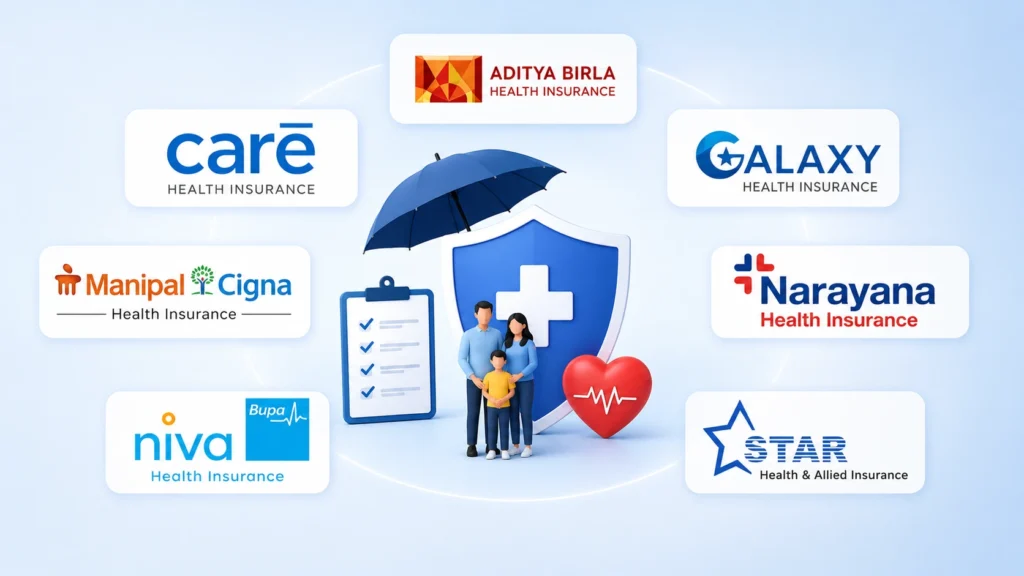 standalone health insurance companies in India