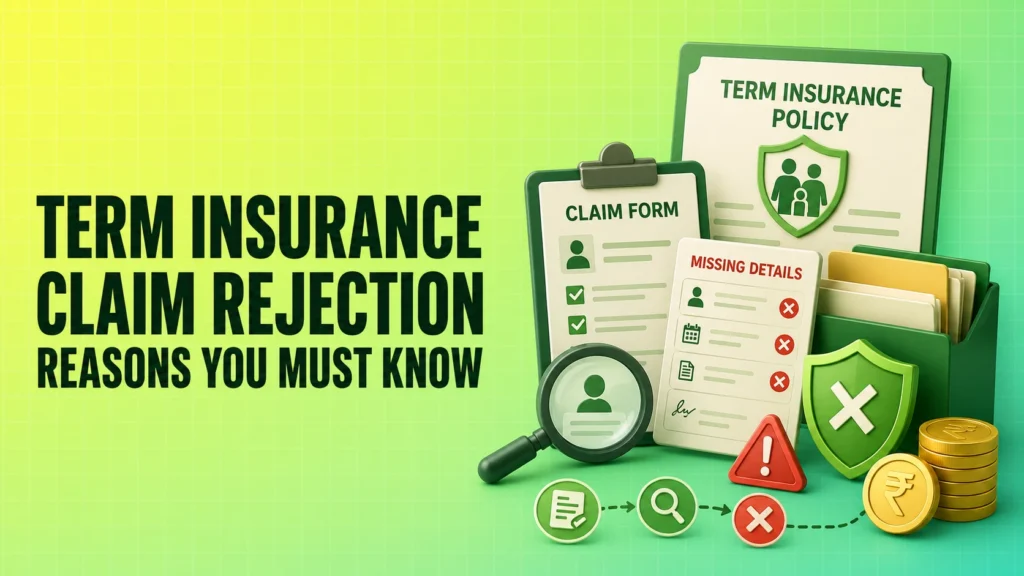 term insurance claim rejection reasons