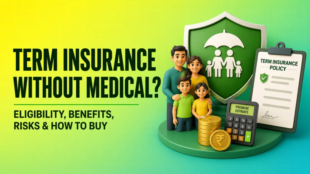 term insurance without medical