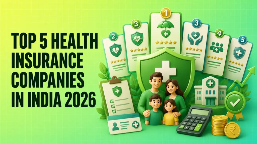 top 5 health insurance companies in India