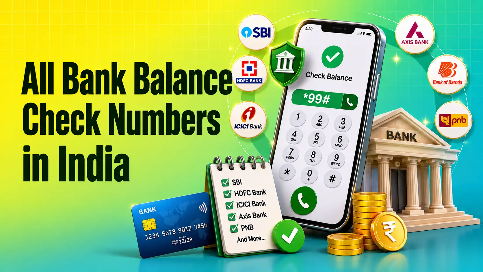 All Bank Balance Check Number