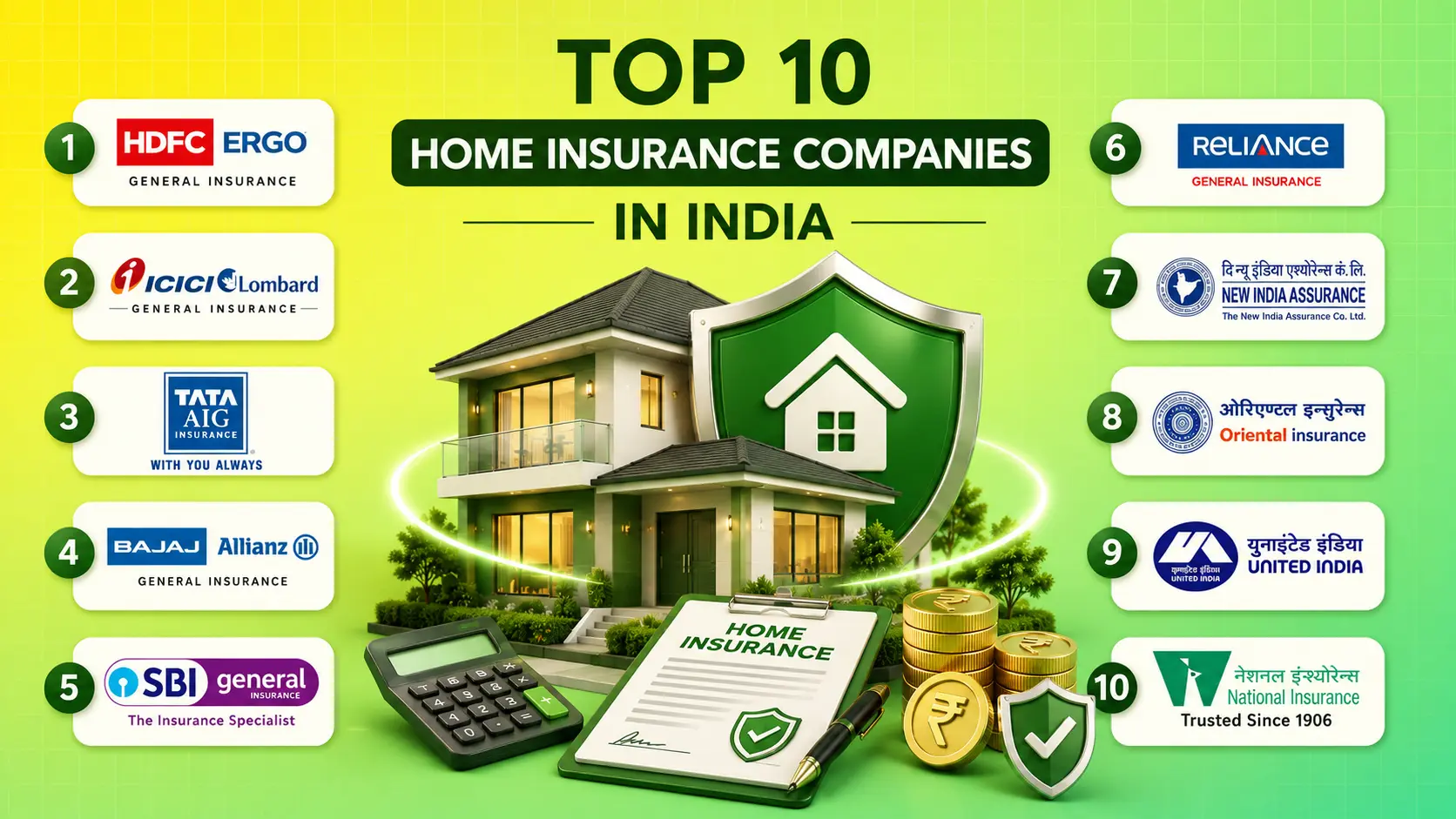 Best Home Insurance Plans in India