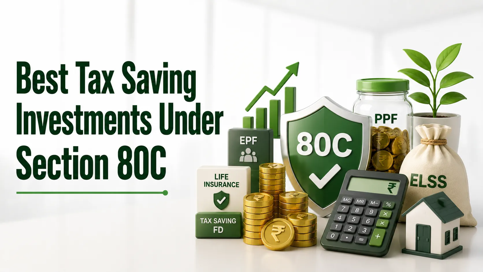Best Tax Saving Investments Under Section 80C