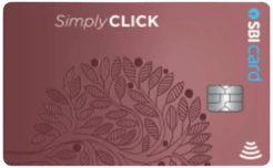 SBI SimplyCLICK Credit Card