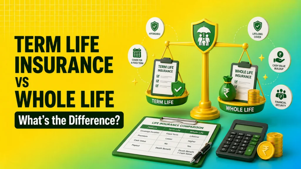 Term Life Insurance vs Whole Life