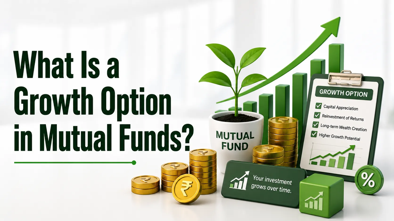 What Is a Growth Option in Mutual Funds