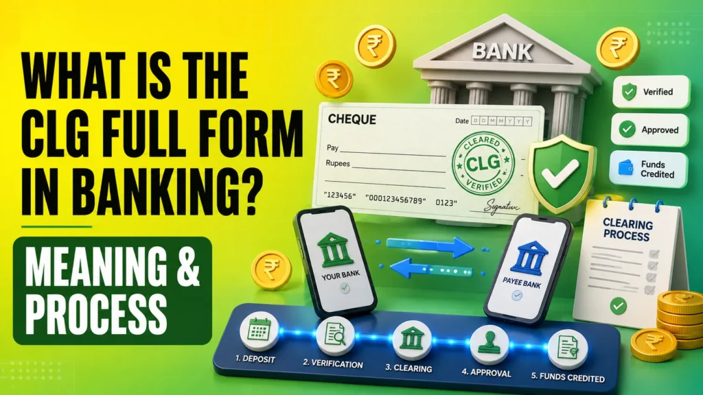 What Is the CLG Full Form in Banking Meaning & Process