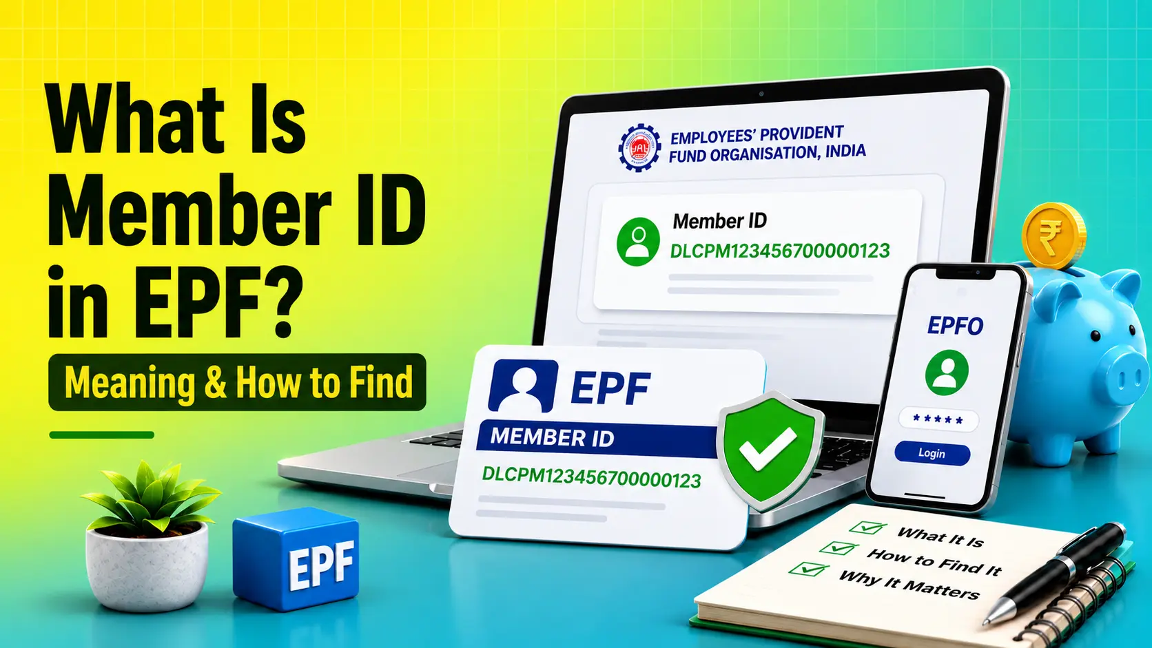 member id in epf