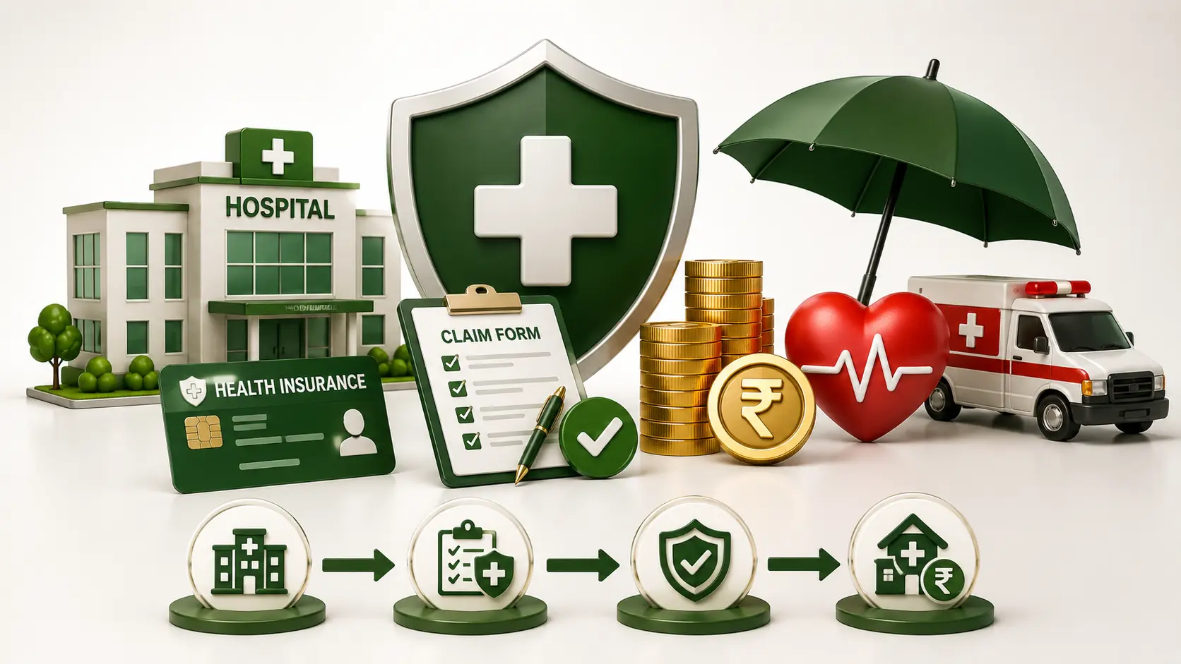 Cashless Health Insurance Claim Process Step-by-Step