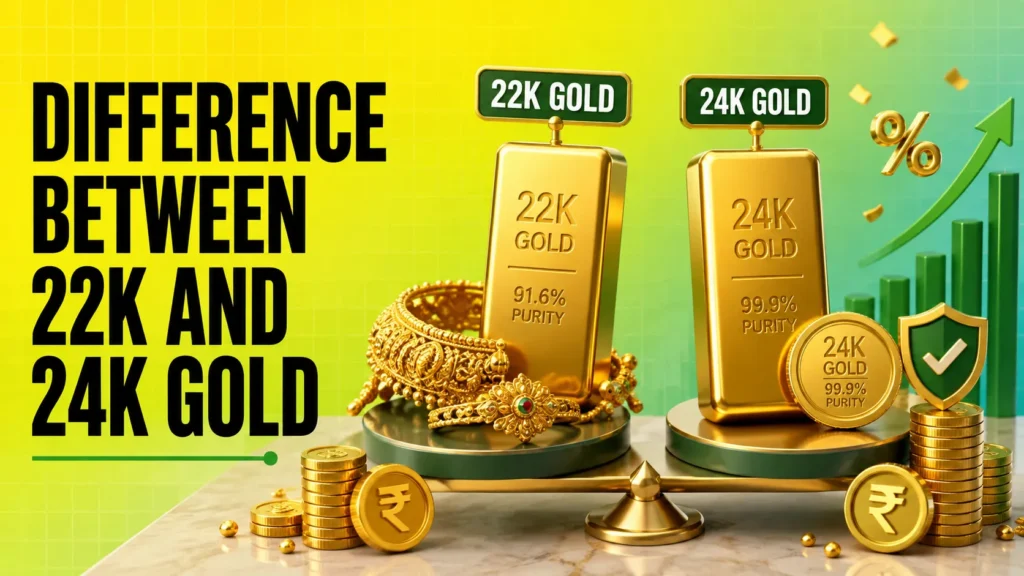 Difference Between 22K and 24K Gold