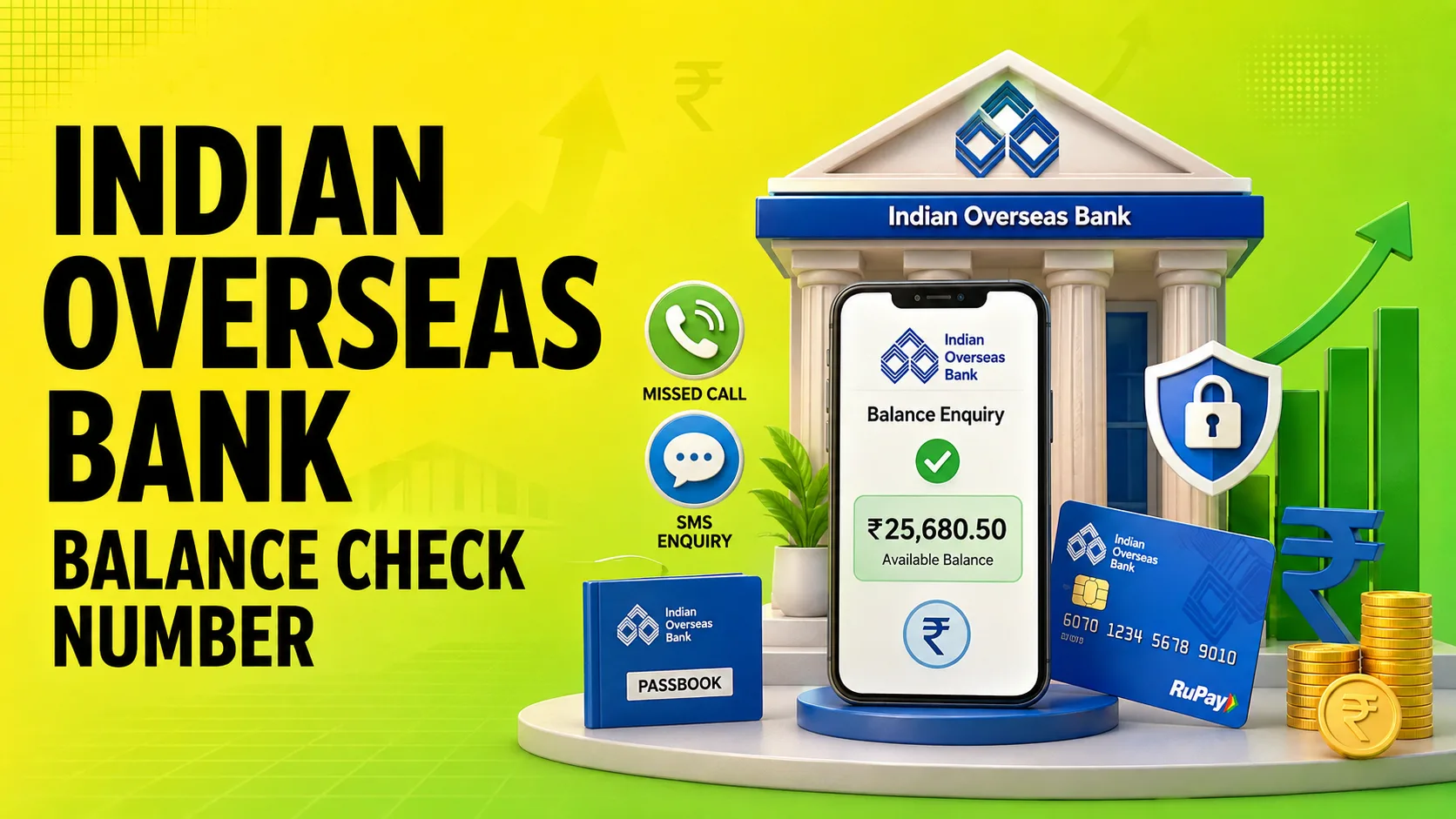Indian Overseas Bank Balance Check Number