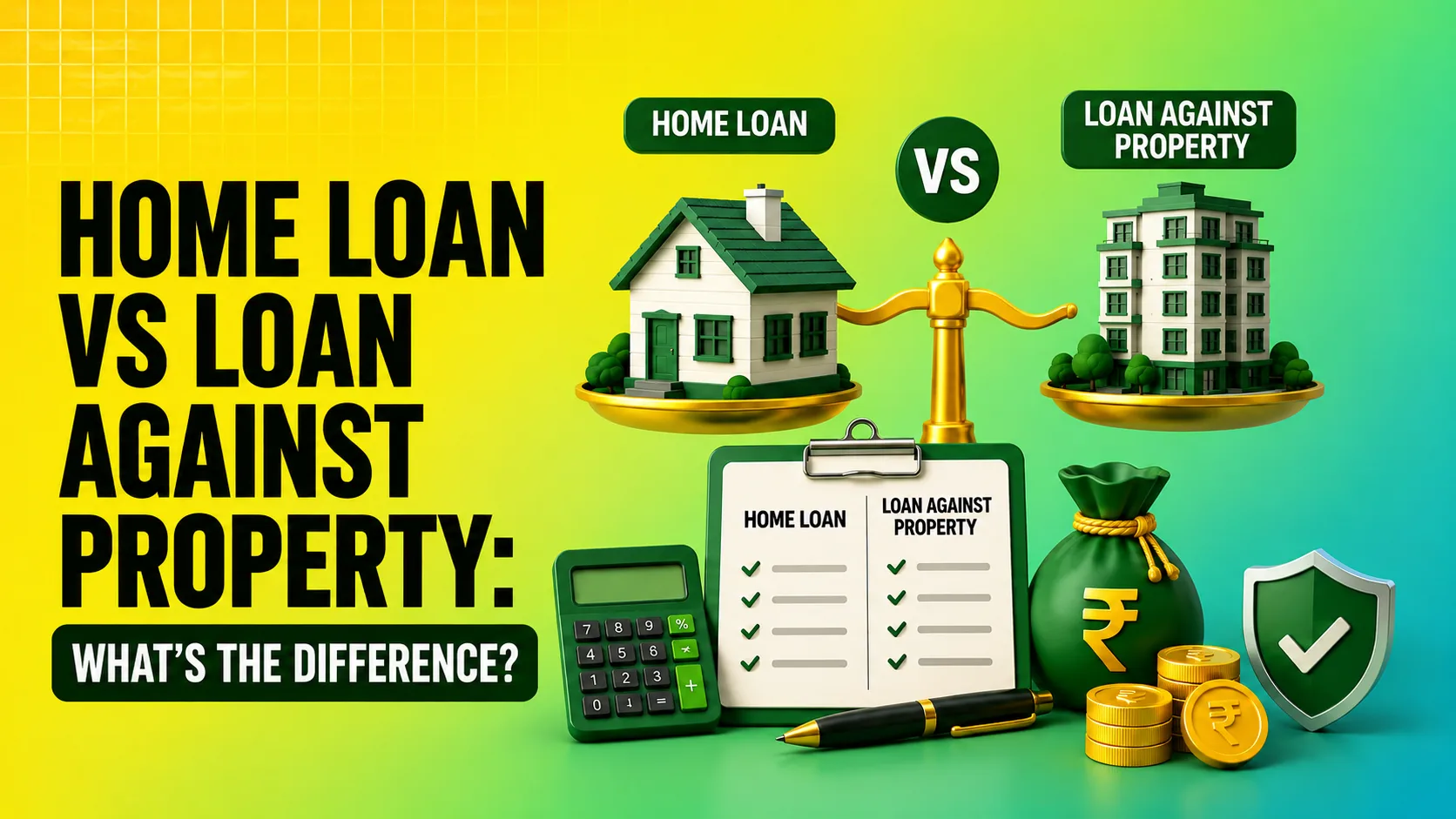 home loan vs loan against property
