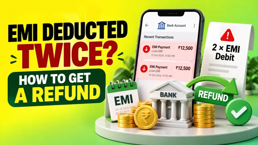 EMI Deducted Twice Reasons and How to Request a Refund