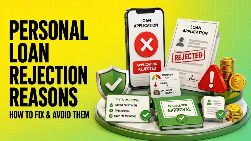 Personal Loan Rejection Reasons How to Fix & Avoid Them