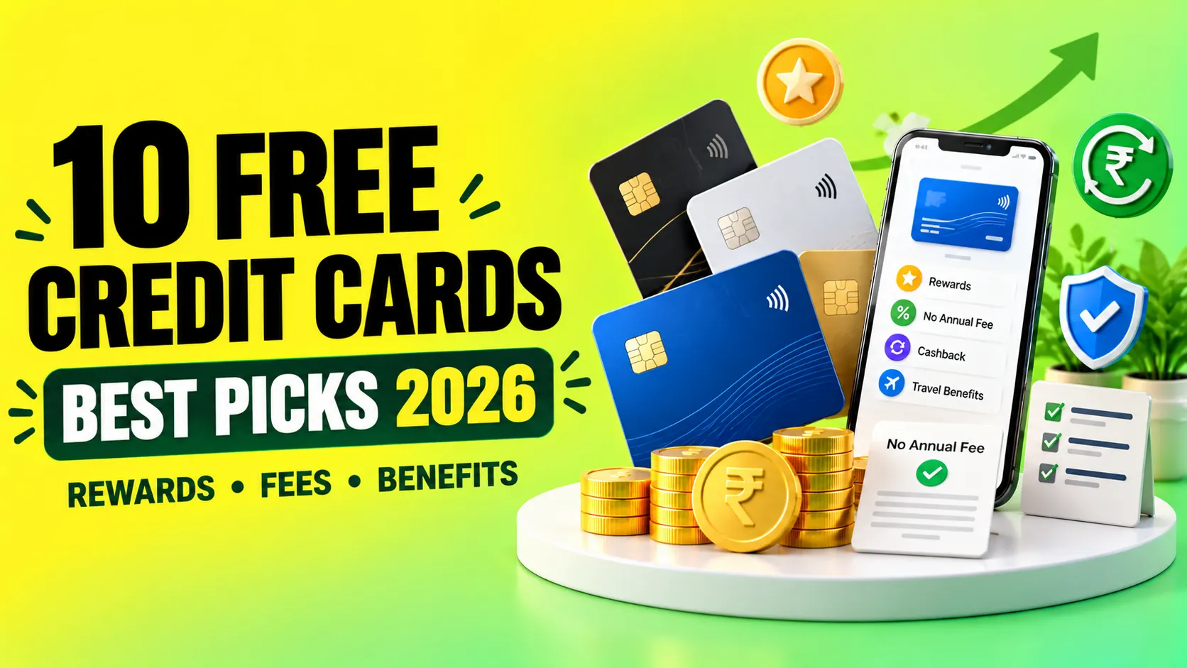 10 Best Free Credit Cards in India 2026 Rewards, Fees & Who Should Apply