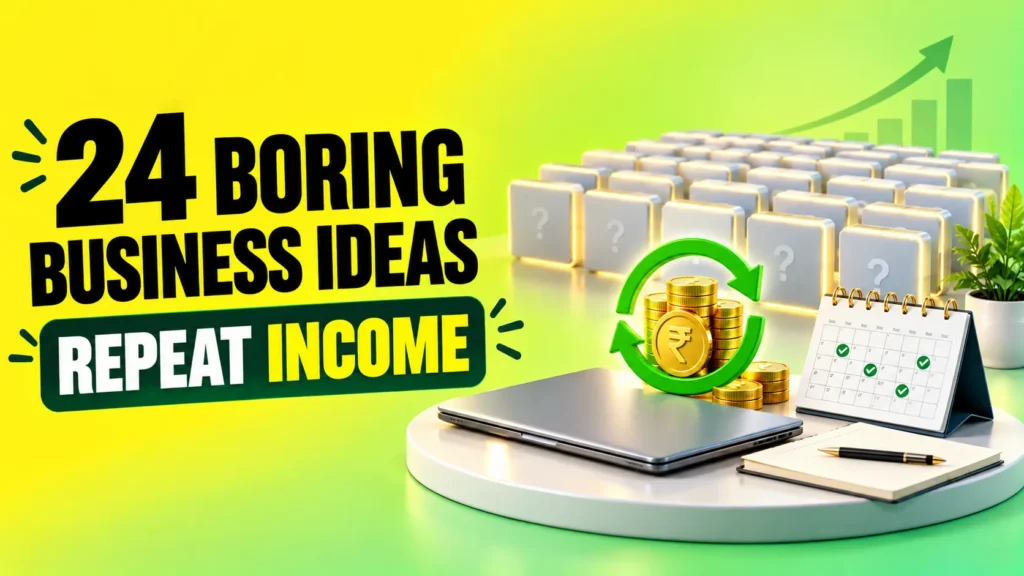 24 Boring Business Ideas That Generate Repeat Income