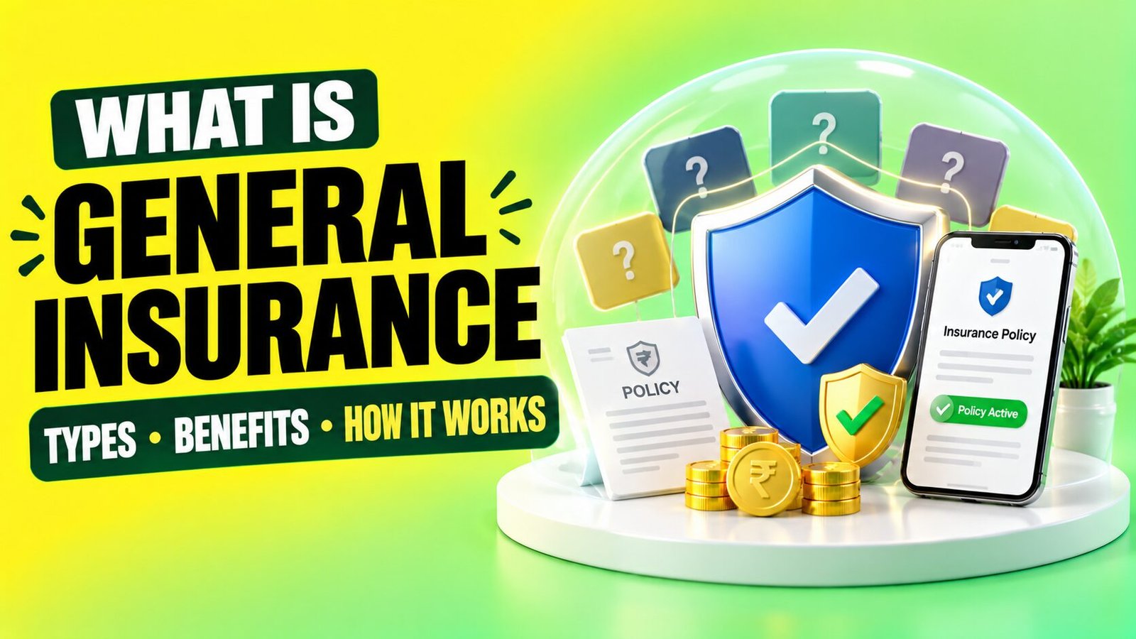 What Is General Insurance Types, Benefits and How It Works